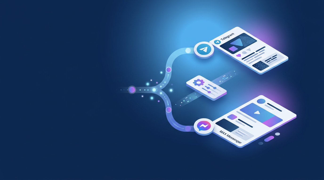 Как настроить разный стиль для Telegram и MAX в одном проекте Content Pilot